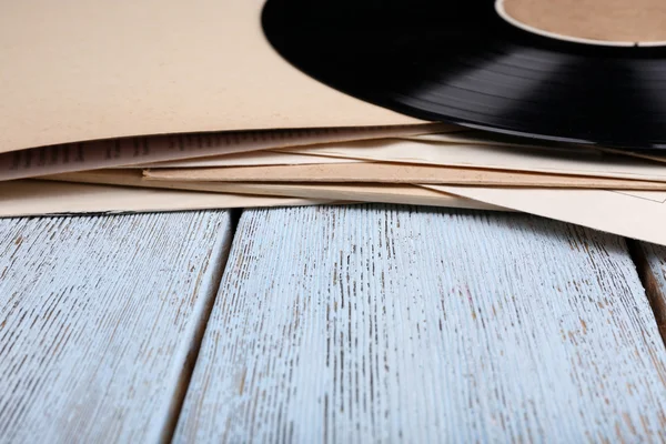 Vinyl records records and paper covers