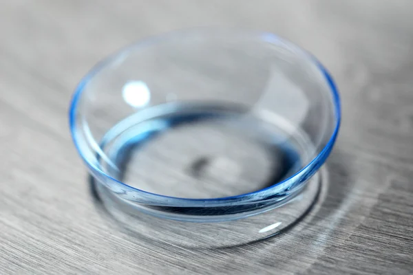 Contact lens with water drops