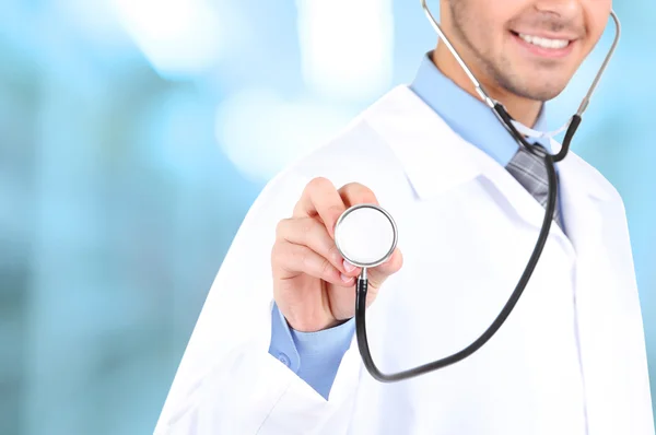Male Doctor with stethoscope