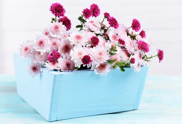 Beautiful flowers in box