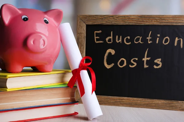 Education costs background