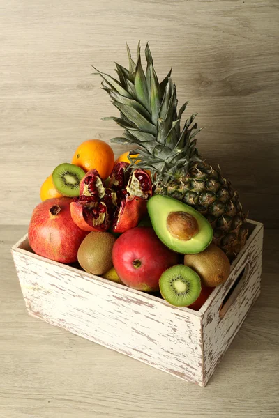 Assortment of exotic fruits