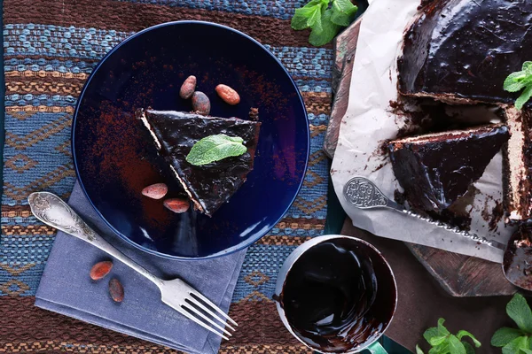 美味的巧克力蛋糕 - 图库照片belchonock#7653