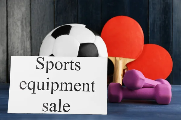 Sport goods for sale