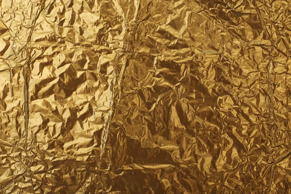 Crumpled foil texture background