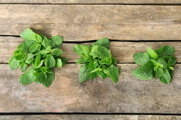 Three bunches of mint