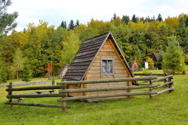 Wooden House in forest