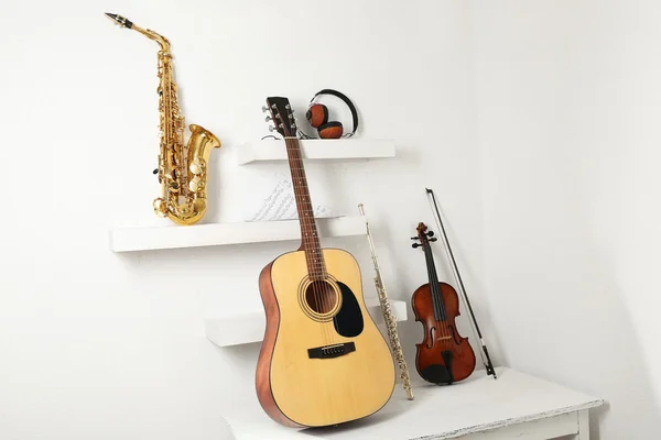 Musical instruments and headphones