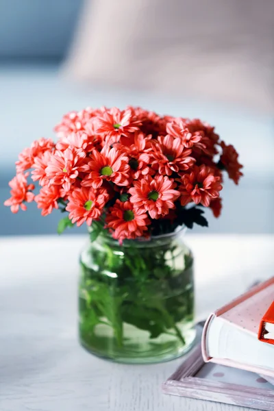 Beautiful flowers in vase