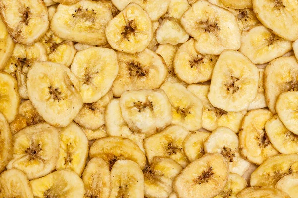 Banana chips for background