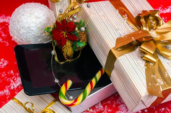 Tablet PC and candy best Christmas gift in the box