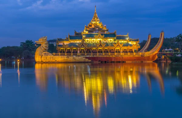 Karaweik Palace in Yangon