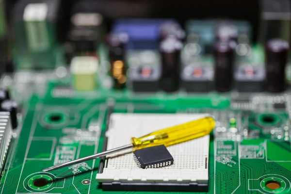 Background of computer circuit board