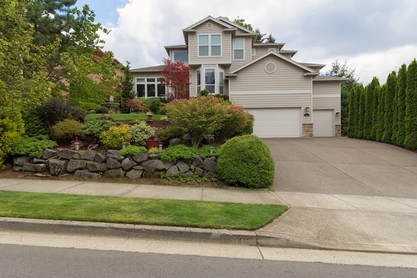 Traditional House in North America Suburbs