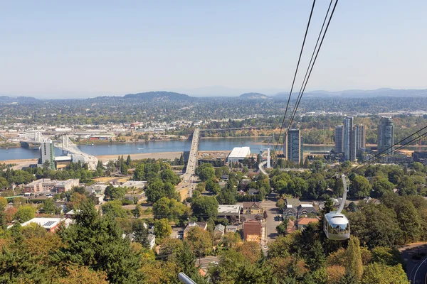 Portland Oregon Aerial Tram Public Transportation