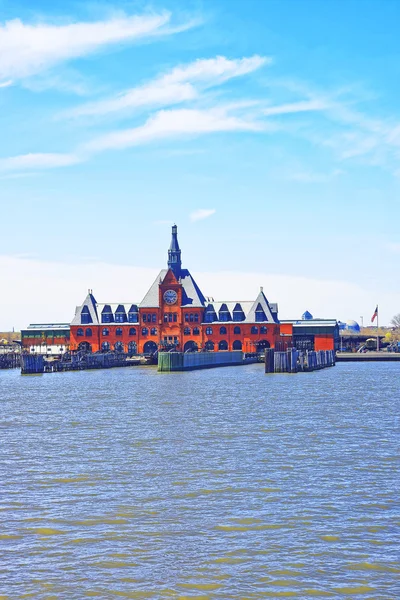 Central Railroad of New Jersey Terminal in Hudson River