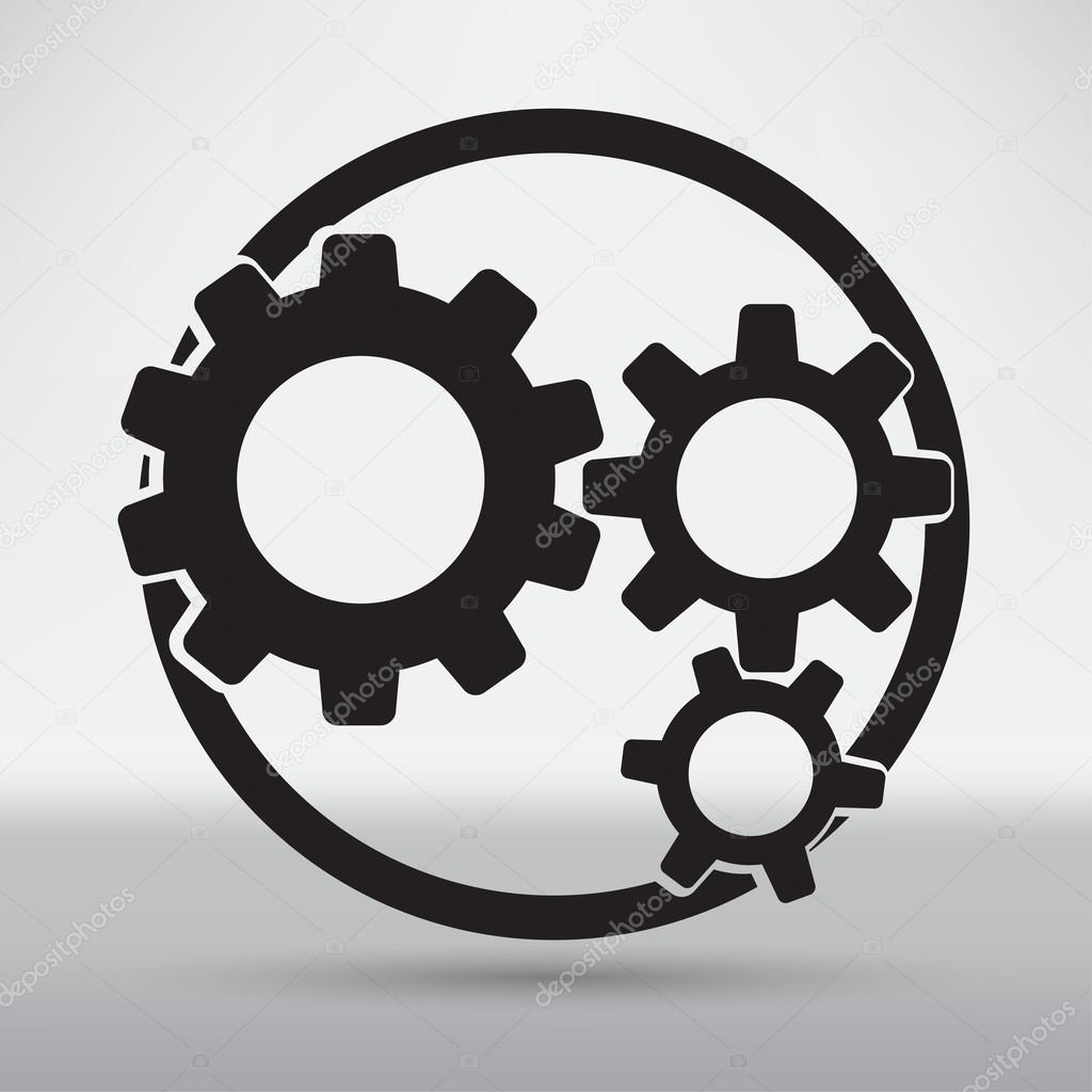 Technical, mechanical symbol — Stock Vector © slasny1988 76161431