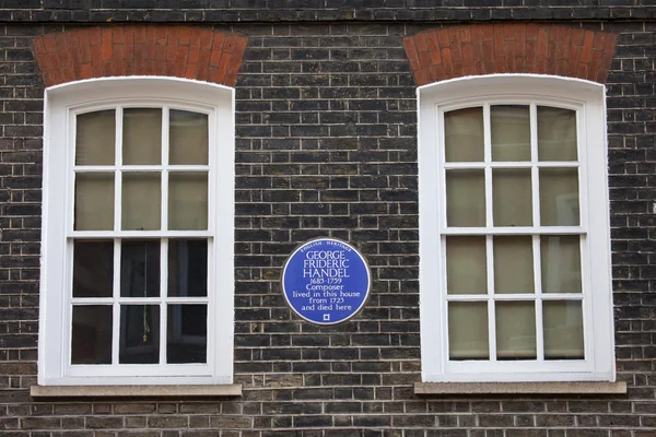 George Frideric Handel Plaque in London