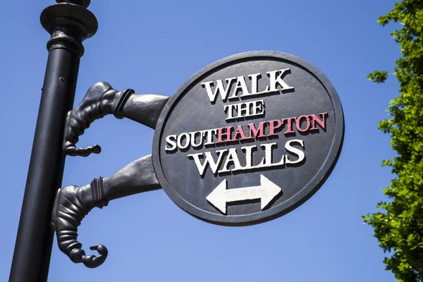 Southampton City Walls Sign