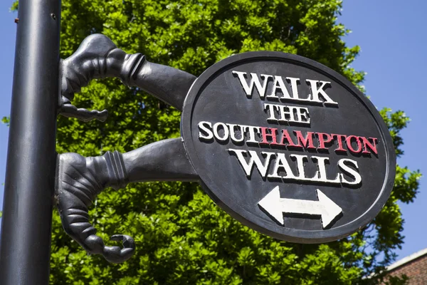 Southampton City Walls Sign