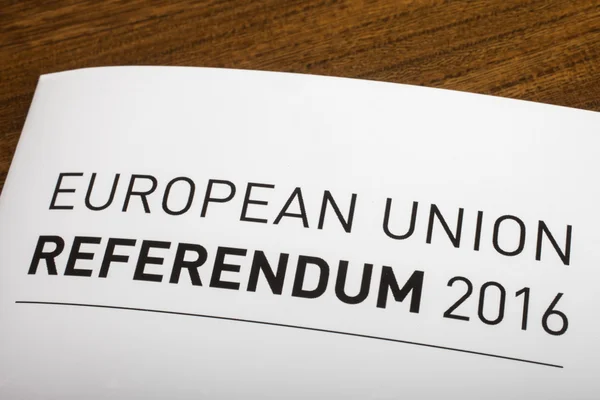 European Union Referendum 2016