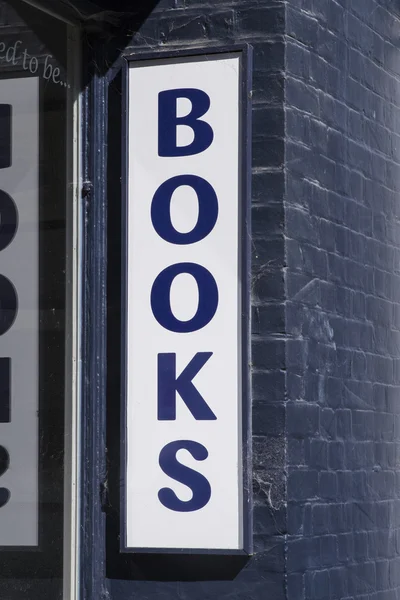 BOOKS Sign on a Storefront