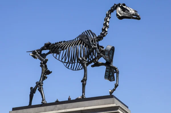 Gift Horse Sculpture on the Fourth Plinth in Trafalgar Square