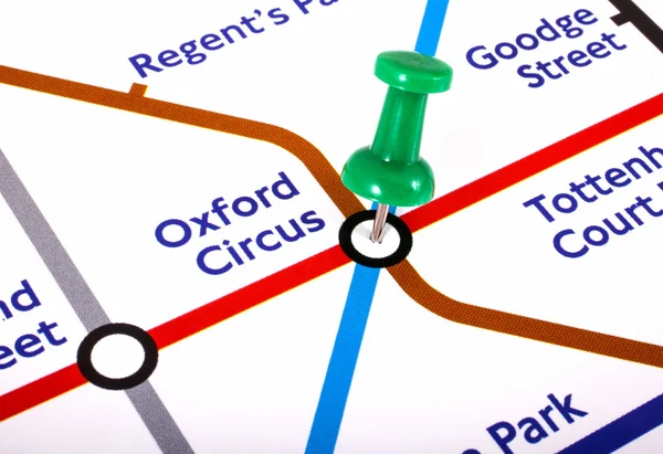 Oxford Circus Underground Station