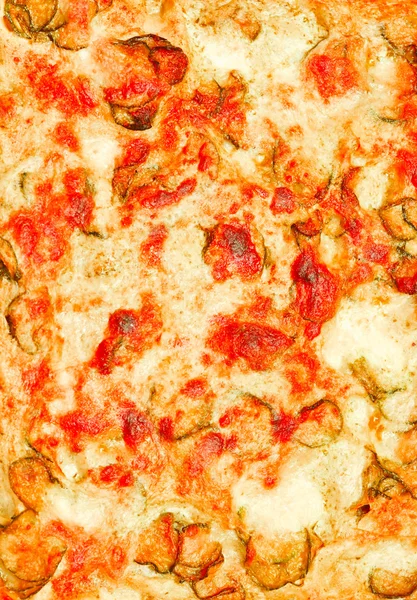 Courgettes zucchini pizza
