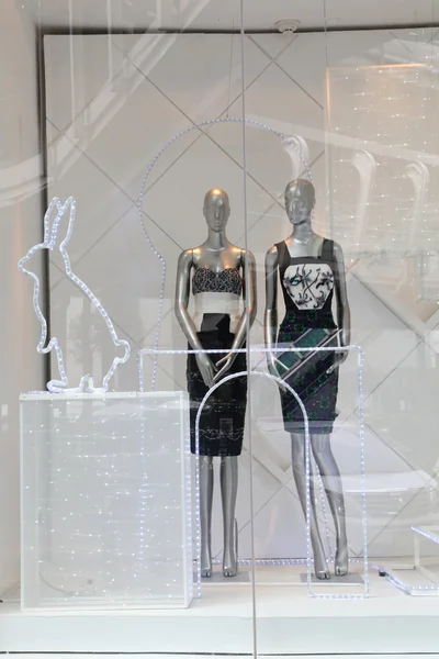 Modern fashionable window shop