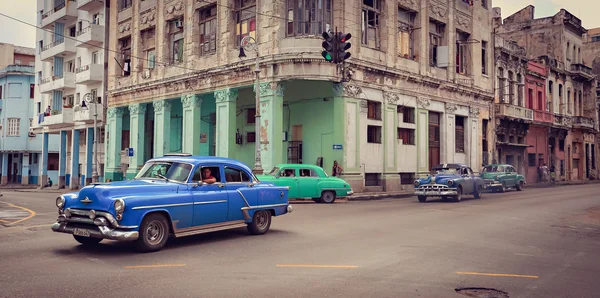 HAVANA, CUBA-DECEMBER 20-30 - An old american car on the street