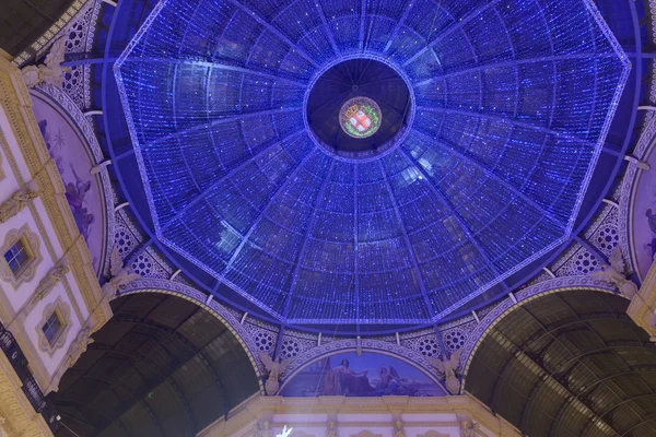 Lightening of Galleria dome, Milan
