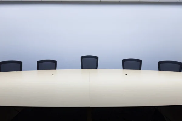 Empty meeting room and conference table