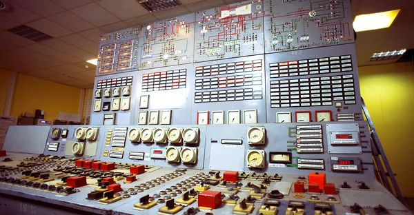 Control room of an old power generation plant