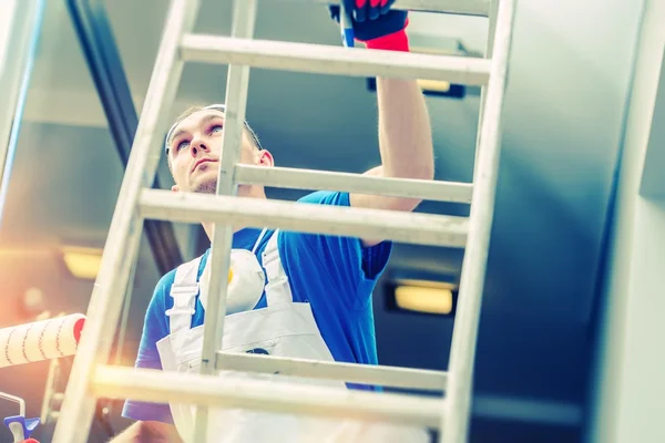 Room Painter on Ladder