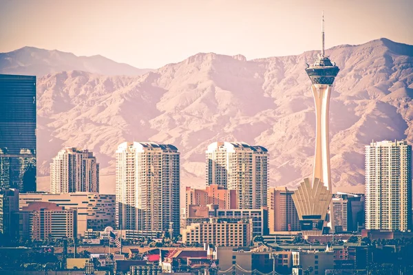 Vintage Las Vegas Skyline