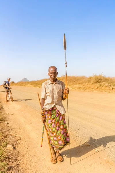 Tribal man in Kenya