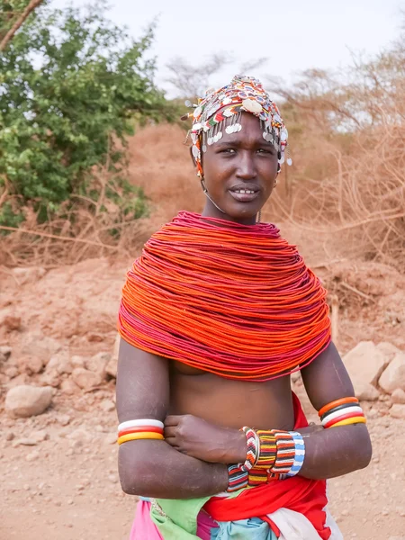Tribal woman in Kenya