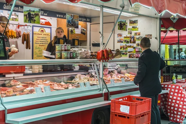 Street stalls, Frankfurt am Main, Germany