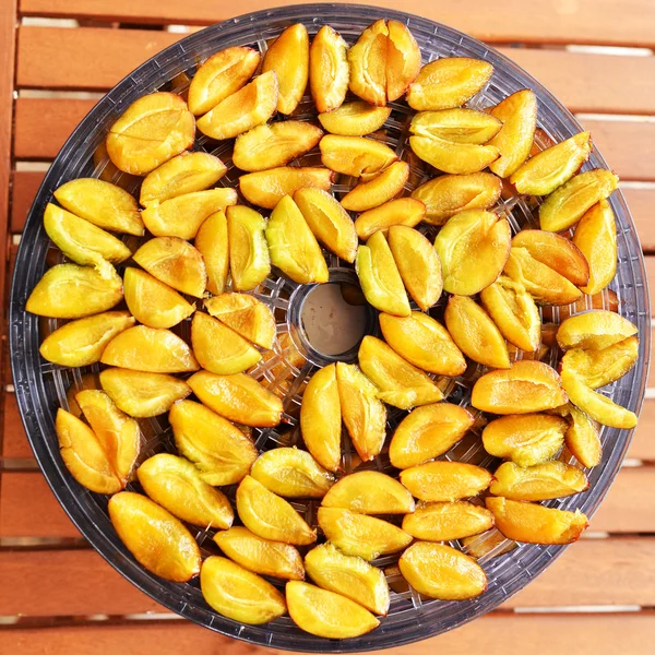 Dried apricots for winter