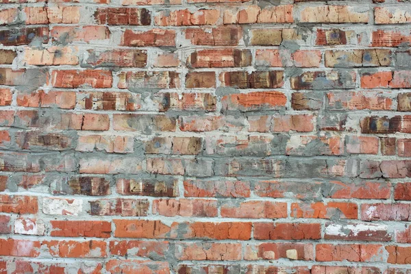 Background of old vintage brick wall, red brick