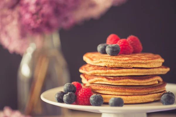 Healthy american pancakes