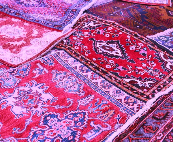 Carpets decorated in an islamic home