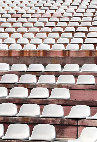 Chairs in a modern Stadium before the sporting events