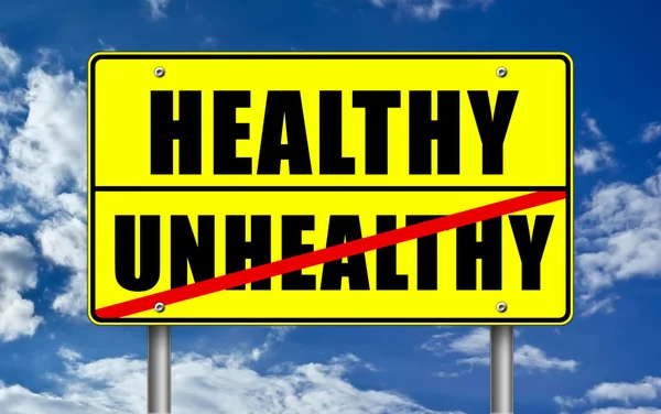 Healthy verus Unhealthy living