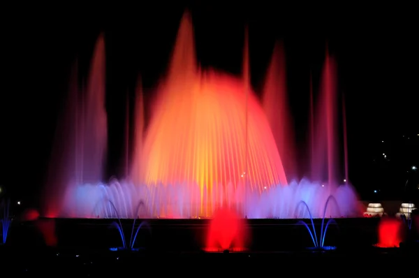 Singing fountains.