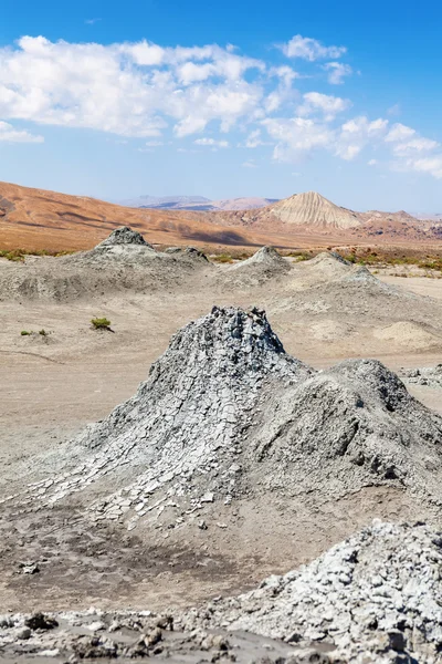 Gobustan mud volcano in Azerbaijan