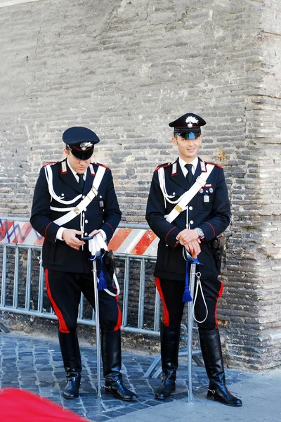 Vatican city guard on May 30, 2014, Rome, Italy