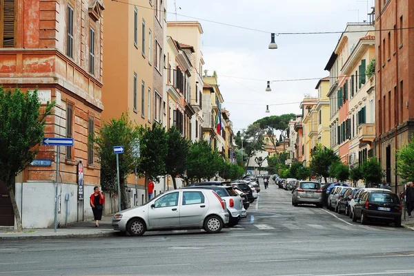 Rome city life. View of Rome city on May 31, 2014