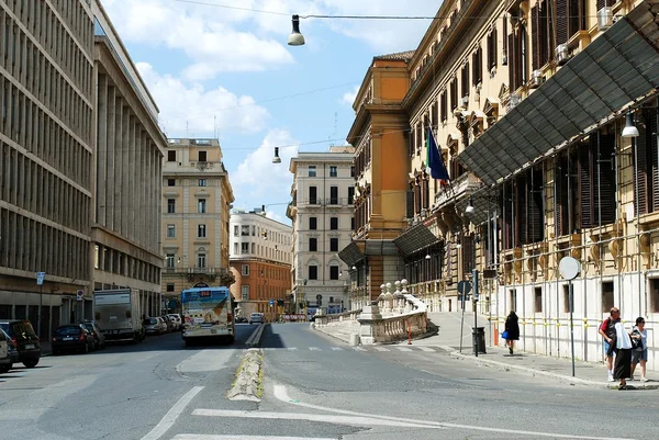 Rome city life. View of Rome city on June 1, 2014